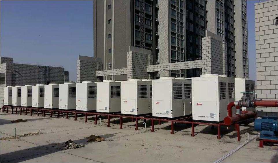 16000平小區(qū)超低溫空氣源熱泵機(jī)組采暖制冷工程 16000平小區(qū)超低溫空氣源熱泵機(jī)組采暖制冷工程
